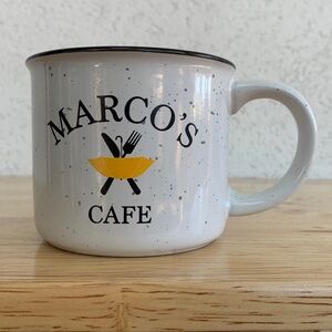 Marco’s cafe mug.  Cute Portland spot.  Or for your fav Matco